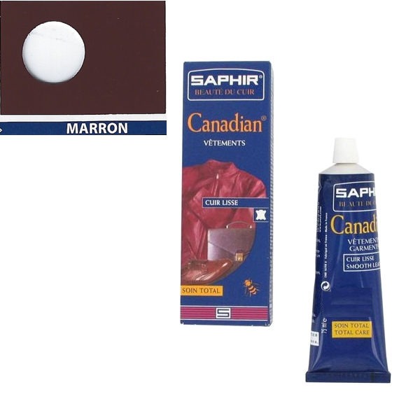 Cirage canadian Saphir 75 ml Marron