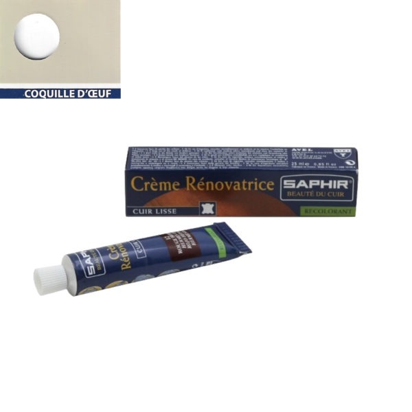 Crème rénovatrice Saphir 25 ml coquille d'oeuf