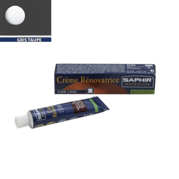 Crème rénovatrice Saphir 25 ml gris taupe