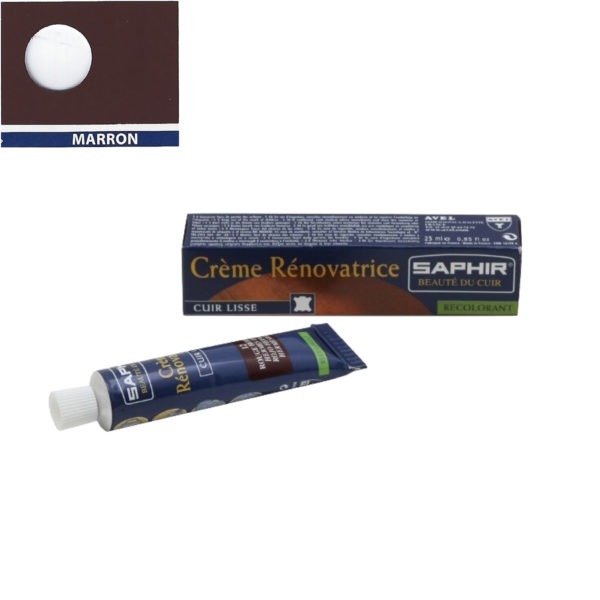 cirage crème rénovatrice Saphir 25 ml marron