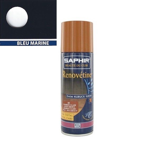 Rénovateur Saphir daim 200 ml Bleu Marine