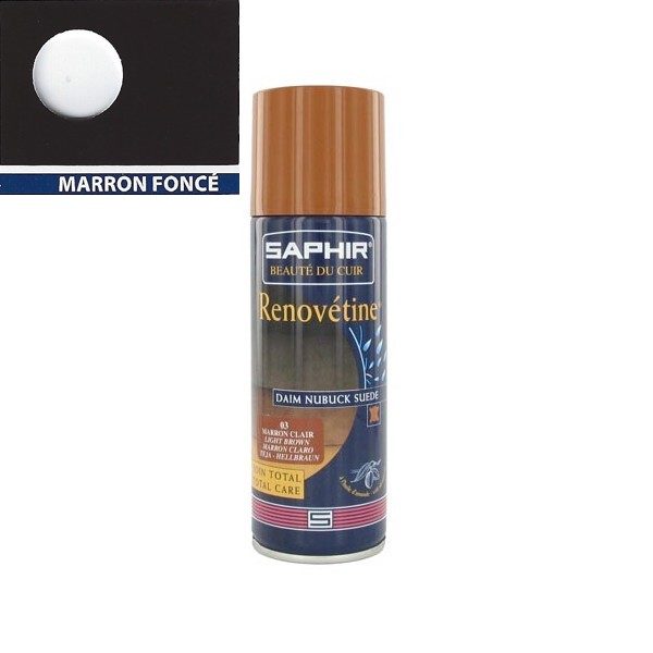 Rénovateur Saphir daim 200 ml Marron Foncé