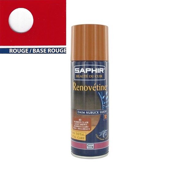 Rénovateur Saphir daim 200 ml Rouge