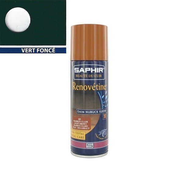 Rénovateur Saphir daim 200 ml Vert Foncé