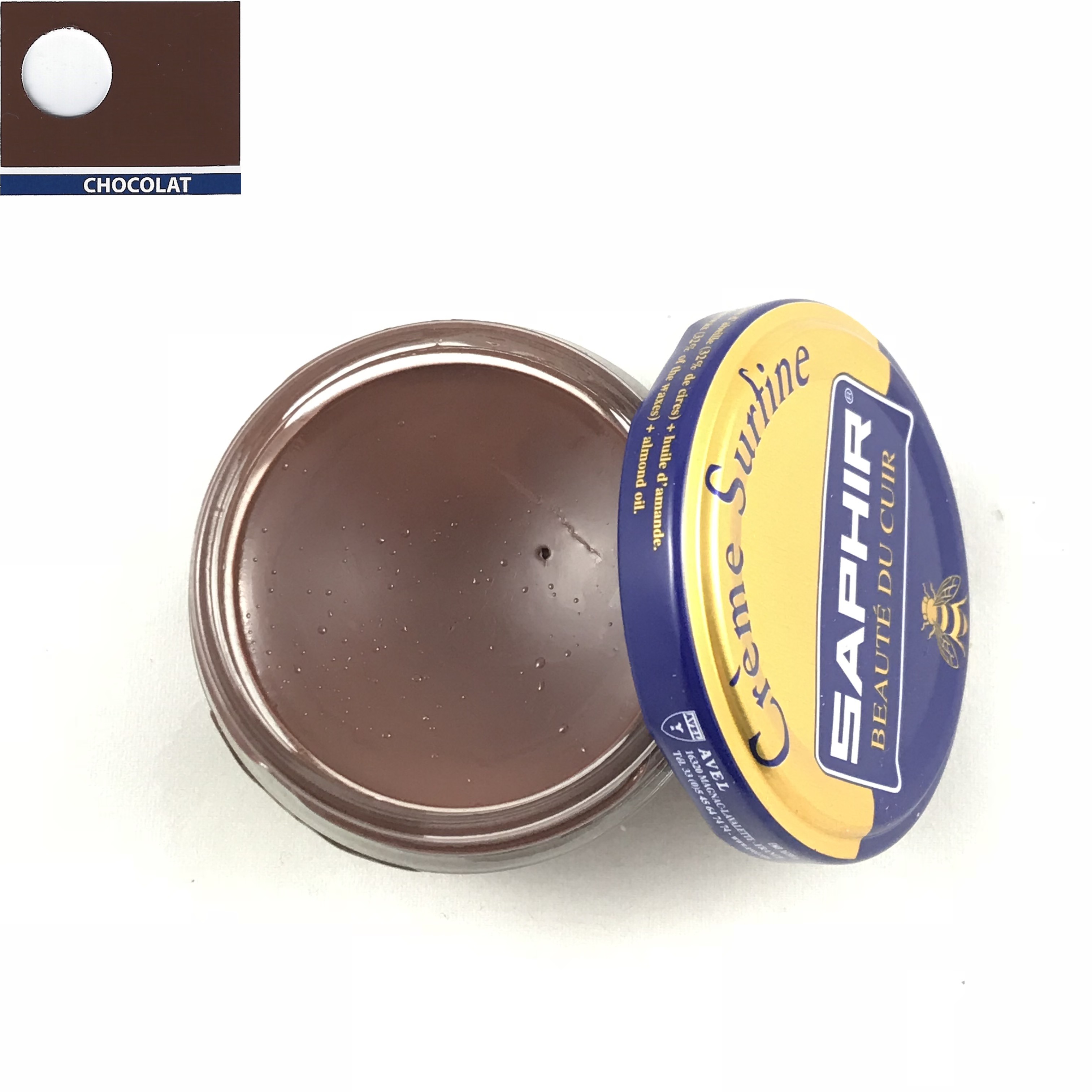 Crema Surfine Saphir Para Brillar Zapatos - 50 Ml, Color Campari 86, Acabado Profesional