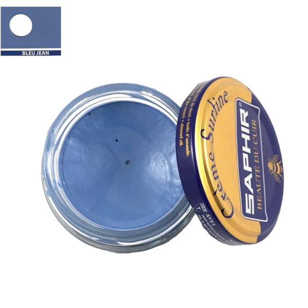 cirage saphir crème surfine bleu jean