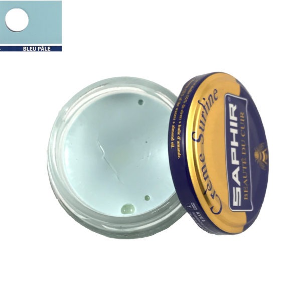 cirage saphir crème surfine bleu pâle