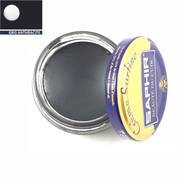 cirage saphir crème surfine gris anthracite