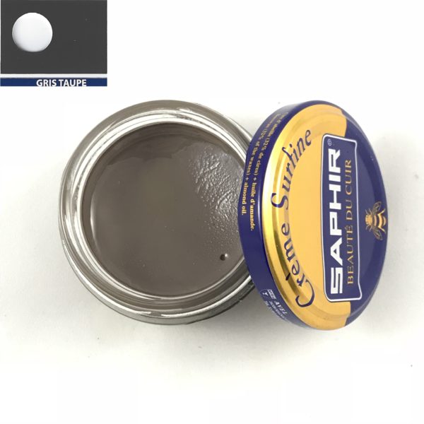 cirage saphir crème surfine gris taupe