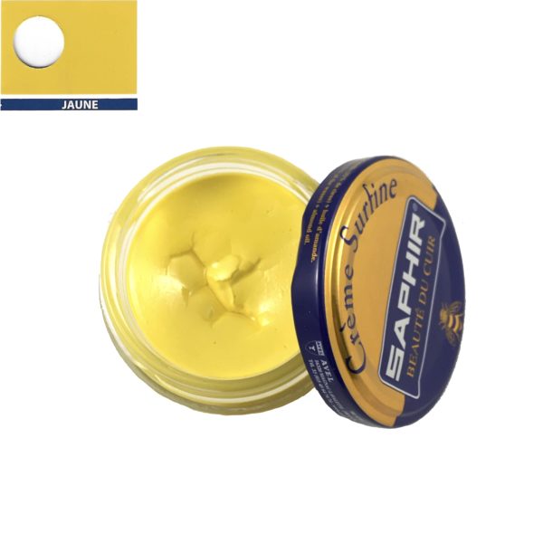 cirage saphir crème surfine jaune