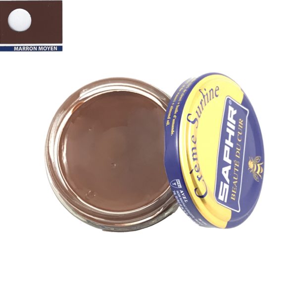 cirage saphir crème surfine marron moyen