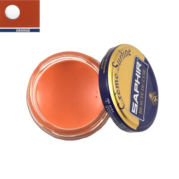 cirage saphir crème surfine orange