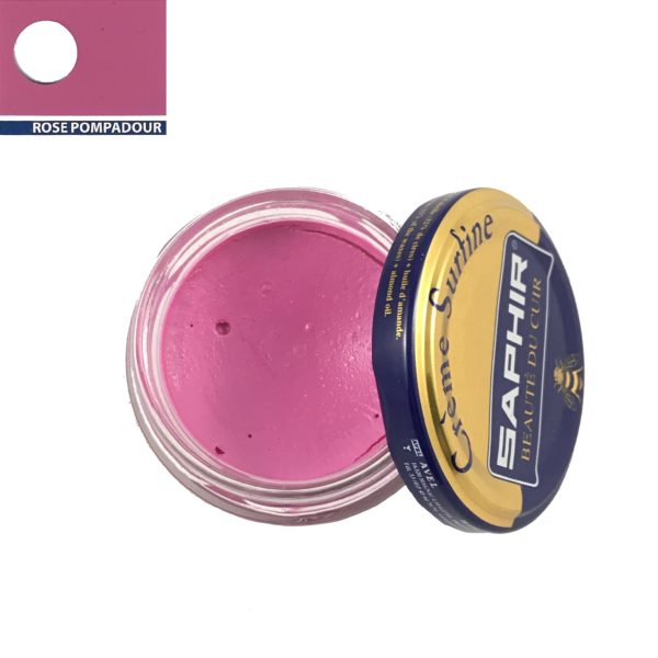 cirage saphir crème surfine rose pompadour