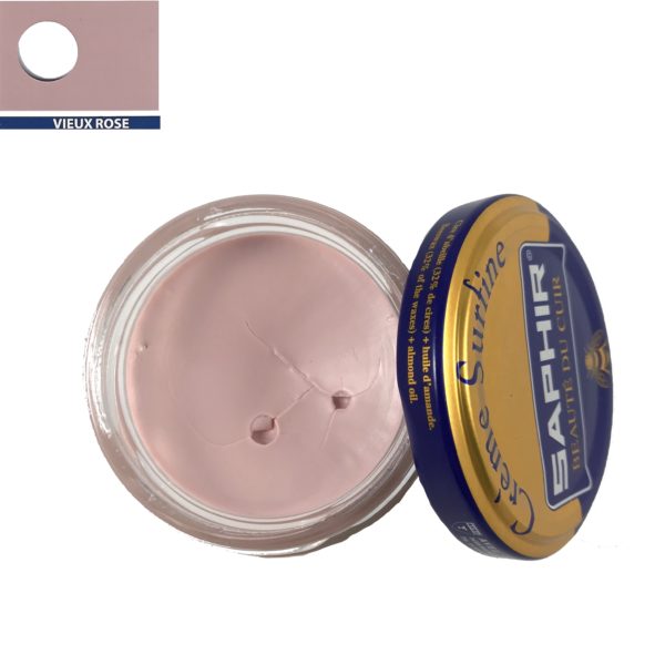 cirage saphir crème surfine vieux rose