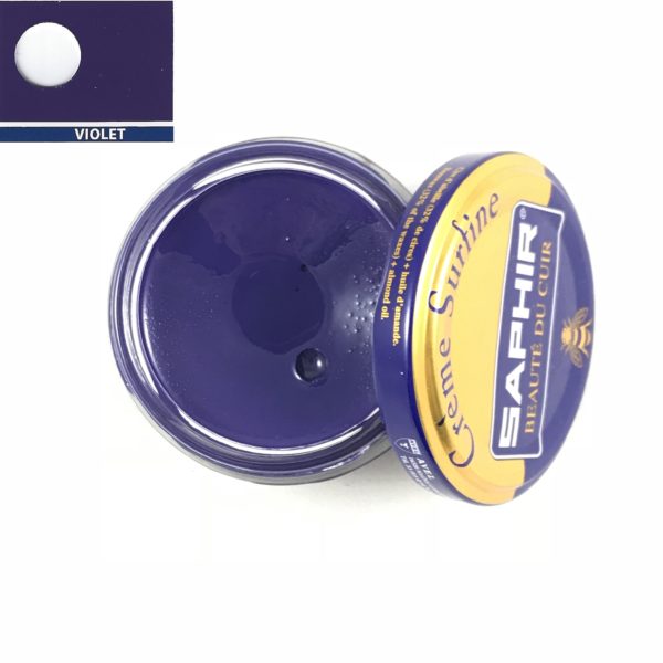 cirage saphir crème surfine violet