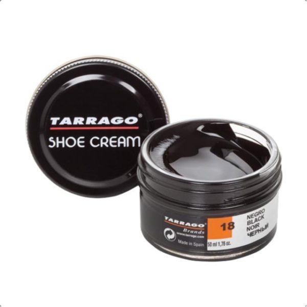 Cirage en crème Tarrago 50 ml pour l'entretien de vos chaussures