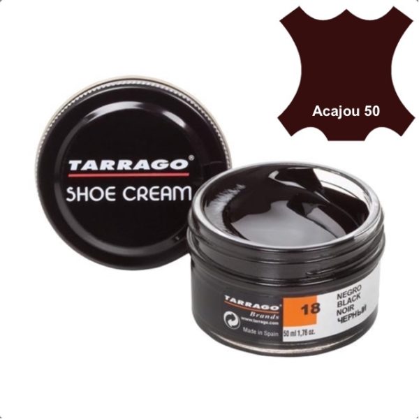 Cirage en crème Tarrago 50 ml Acajou 50