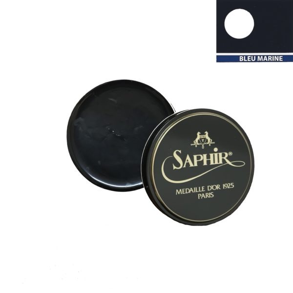 medaille d'or cirage pâte de luxe 100 ml bleu marine