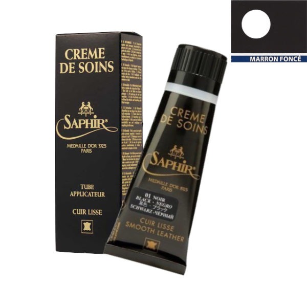 Crème de soins Saphir Médaille d'or marron foncé