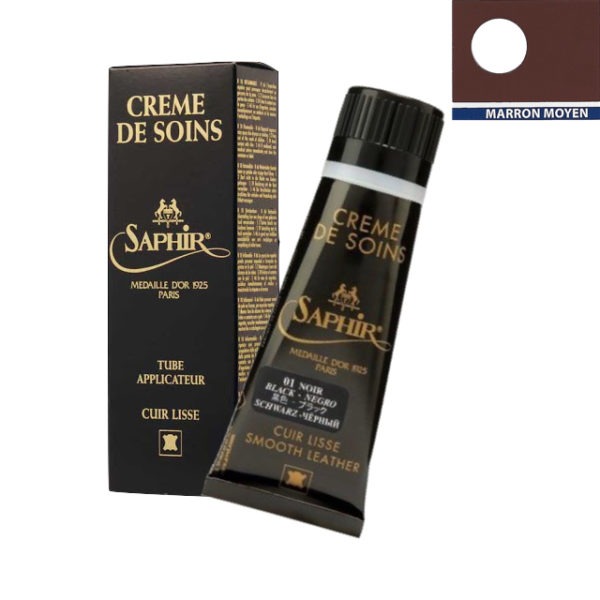 Crème de soins Saphir Médaille d'or marron moyen