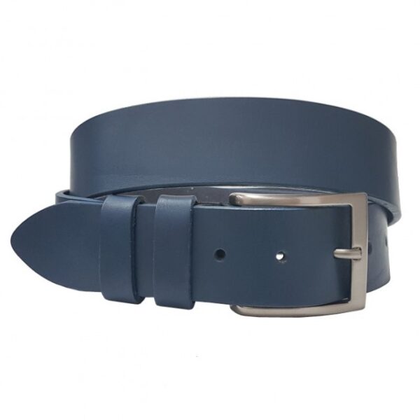 ceinture en collet souple homme bleu