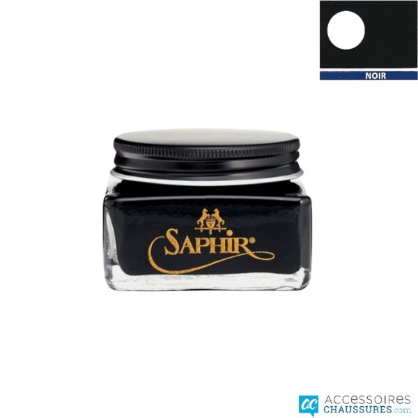 Cirage crème cordovan Saphir Médaille d’or Noir